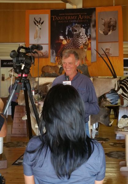 Taxidermy Africa at HuntEx Jeffreys Bay